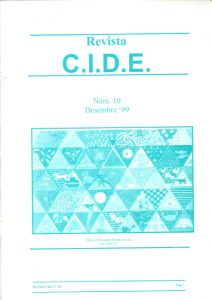 Portada revista CIDE 10